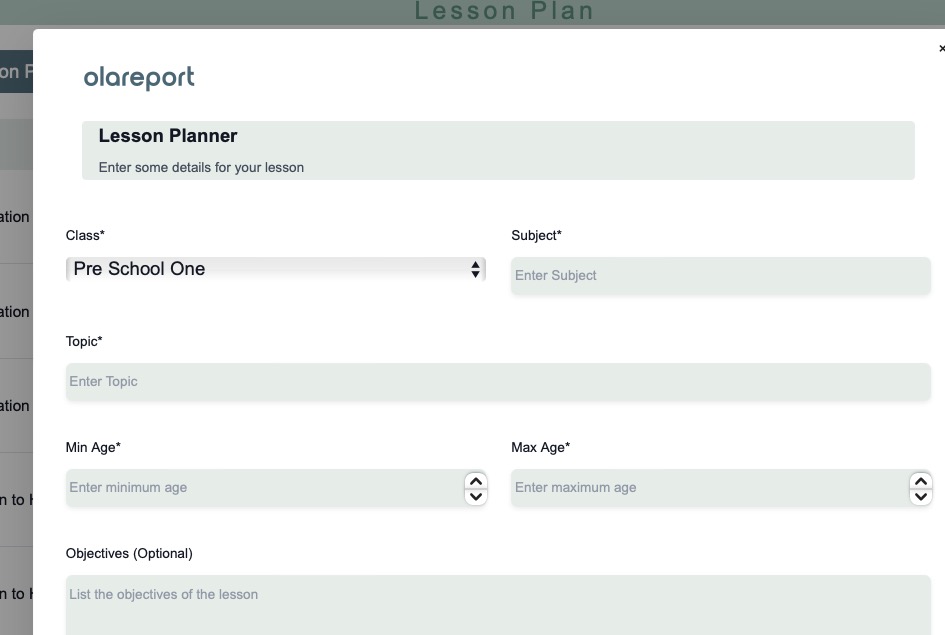 Lesson Plan Templates